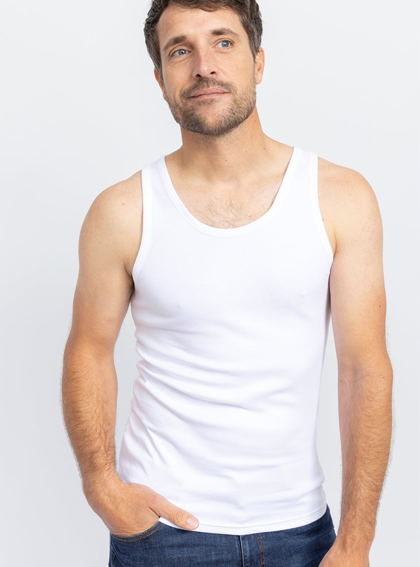 Sous Vêtement Maillot corps Débardeur Grande Taille Homme Coton Adamo Sous Vêtement Maillot corps Débardeur Grande Taille Homme Coton Adamo