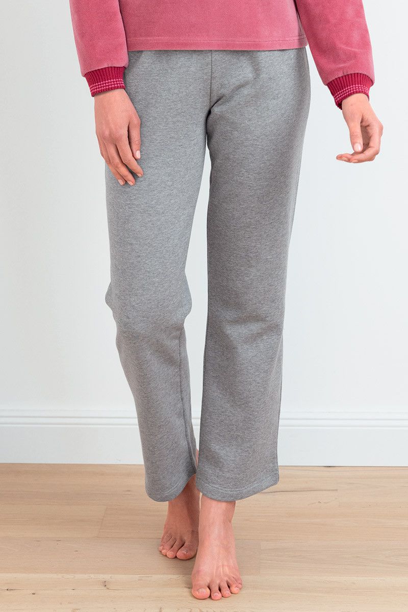 Pantalon coupe droite en coton - 1