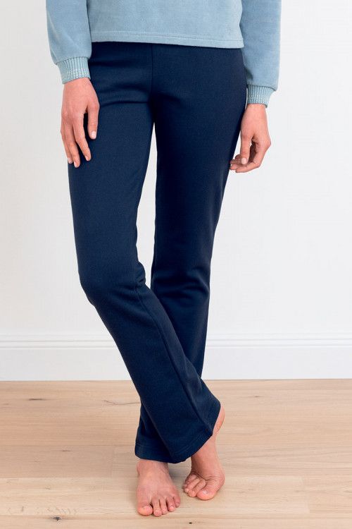 Pantalon coupe droite en coton - 5