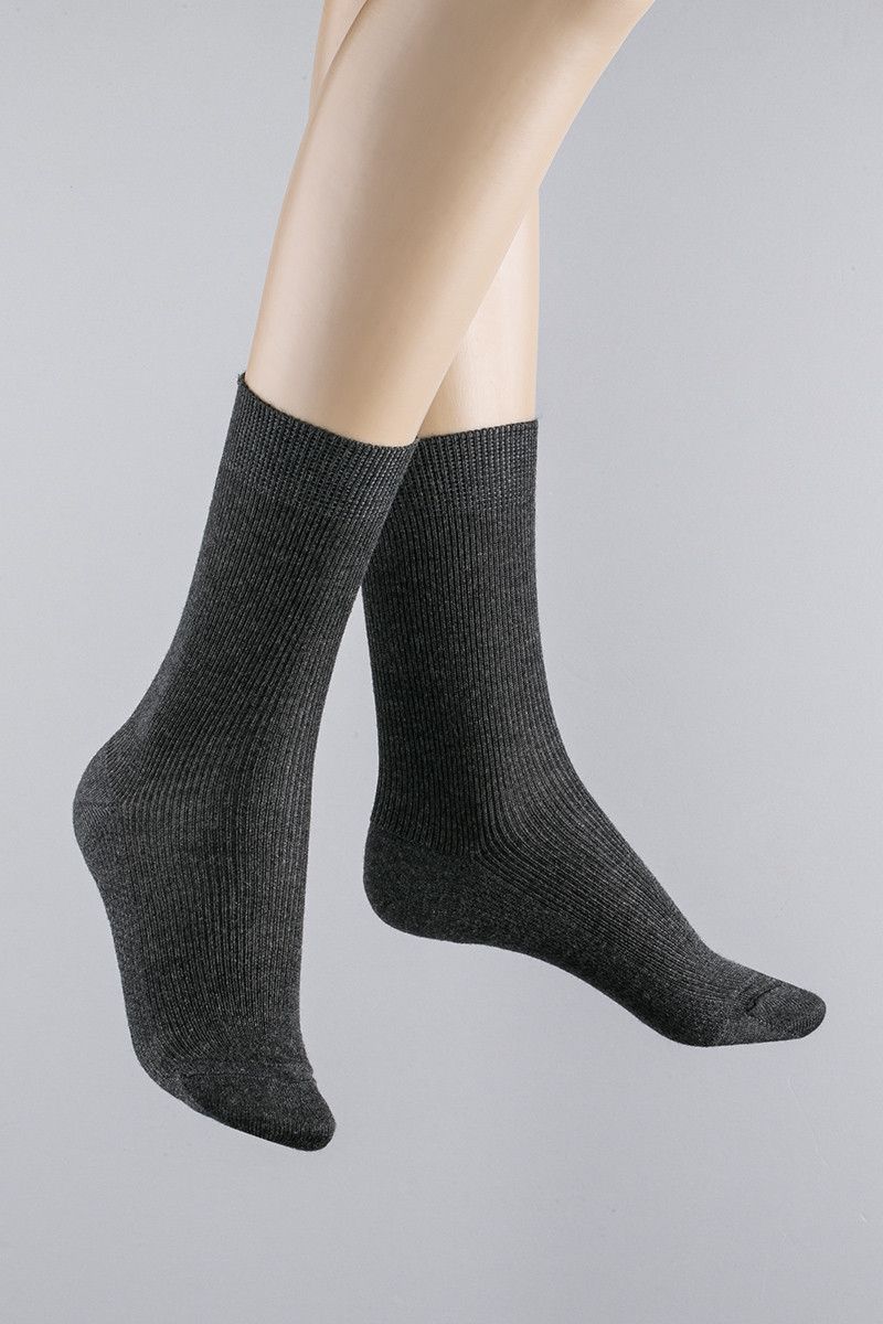 Mi-chaussettes pure laine - 2