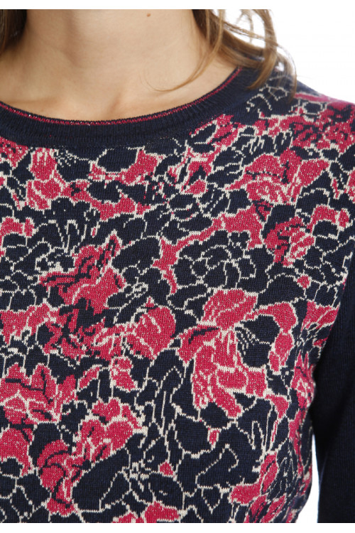 PULL JACQUARD 3 B Solfin Fabriqué en France