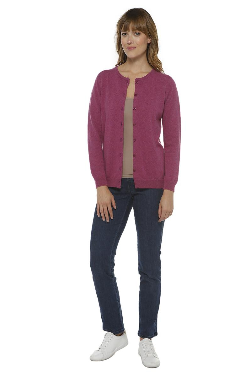 Cardigan femme en cachemire 9 B Solfin Fabriqué en France