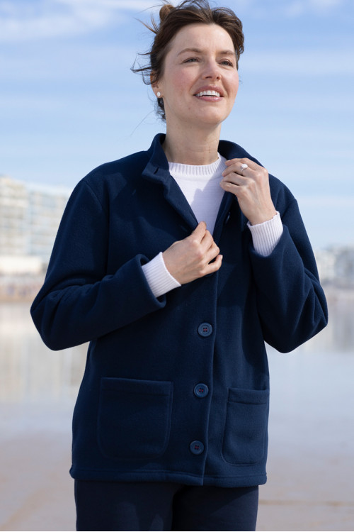 Veste polaire en polyester 1 B Solfin Fabriqué en France