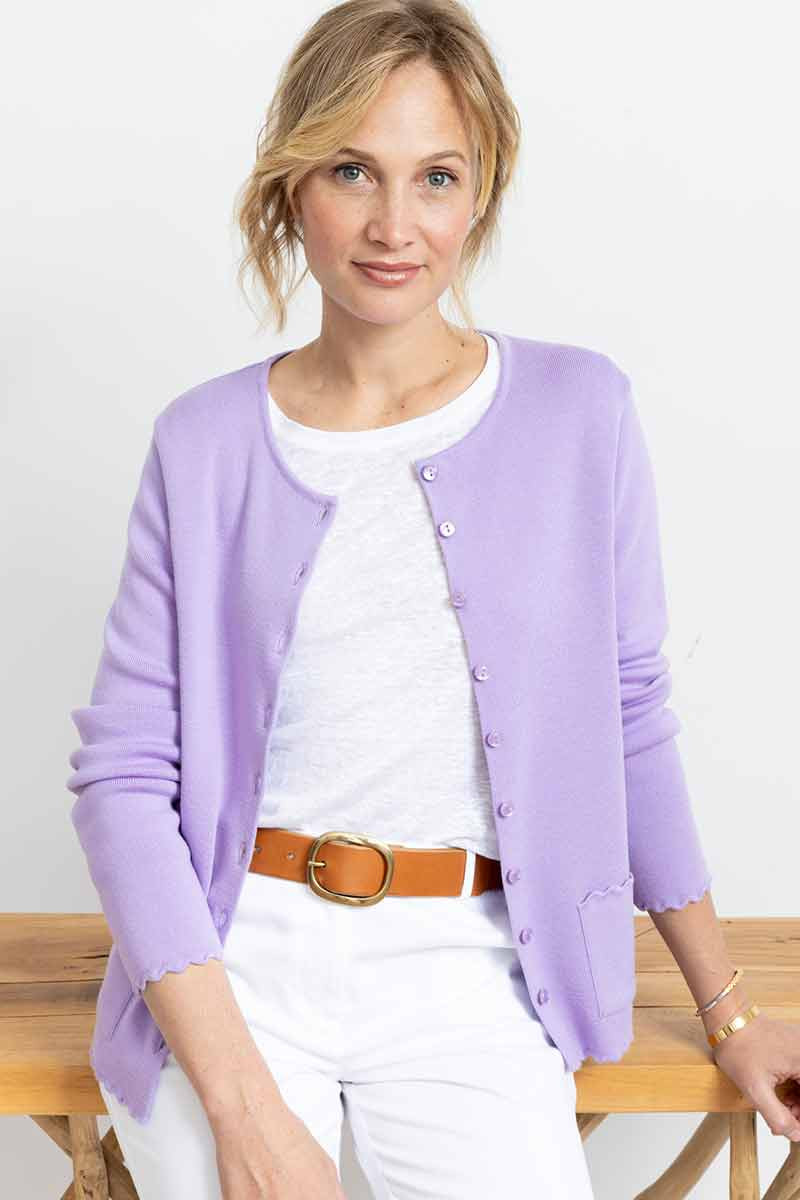 Cardigan en laine 59 B Solfin Fabriqué en France