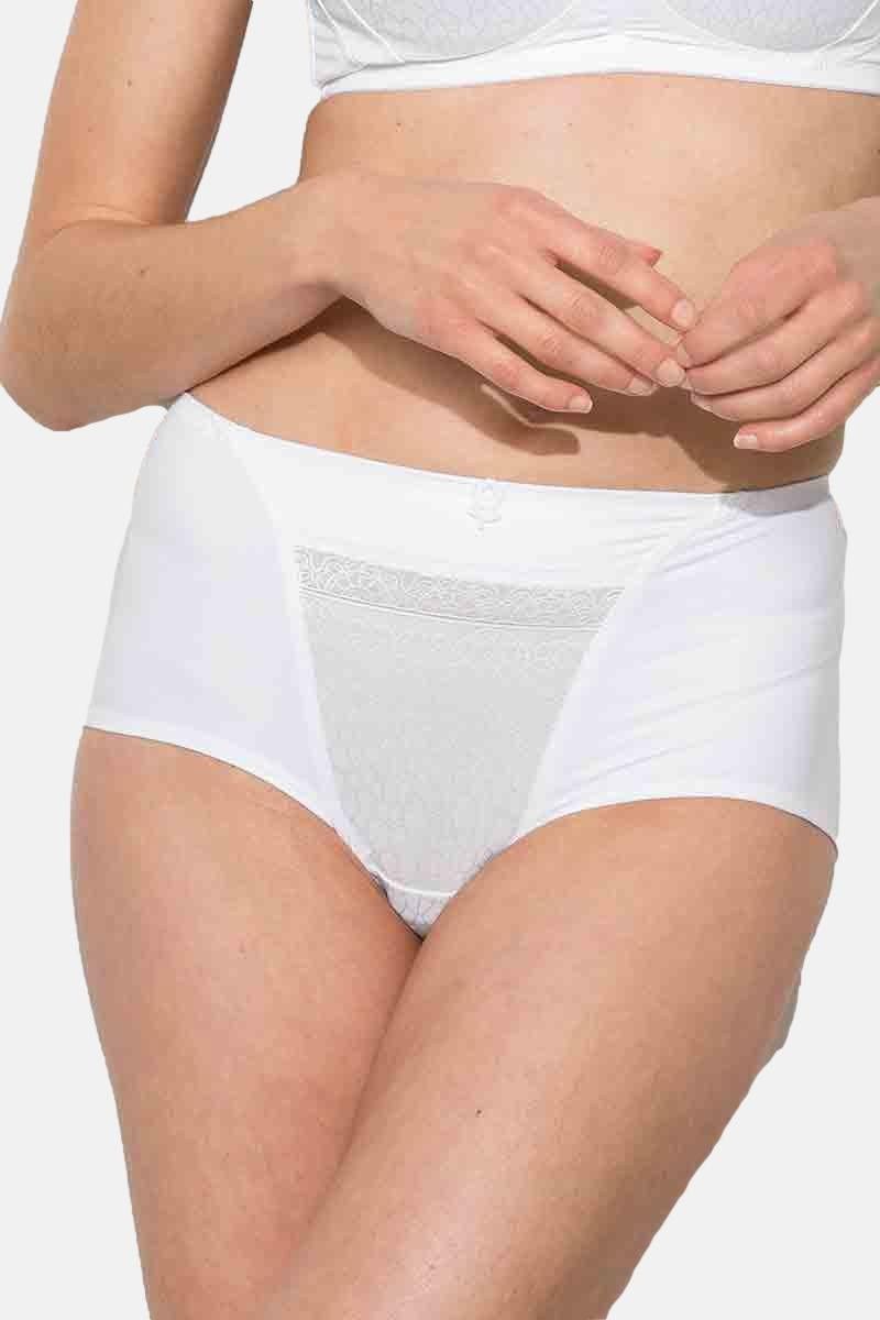 Culotte gainante blanche femme - 1