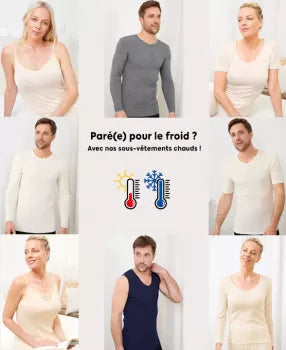 Nos sous-vêtements chauds