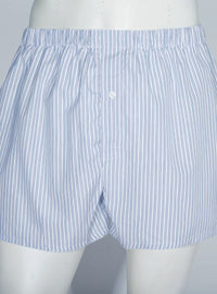 Caleçon homme élastiqué en coton coloris assortis