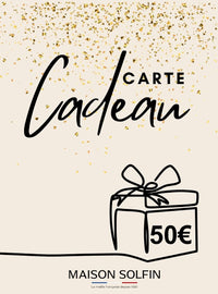 E-Carte cadeau 50€