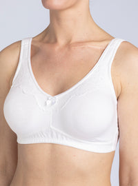 soutien gorge confort blanc sans armatures