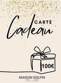 E-Carte cadeau 100€