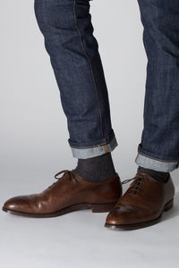 Mi-chaussettes fines mixte en laine - Fabrication Française