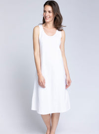 fond de robe femme coton blanc fabrication française