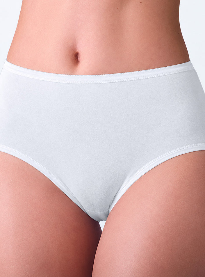 culotte femme en coton blanc