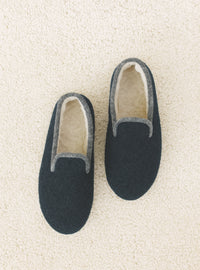 charentaises laine bleu marine confort maison