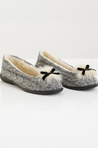 ballerines femme gris
