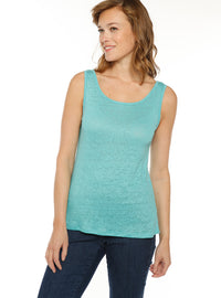 debardeur femme en lin