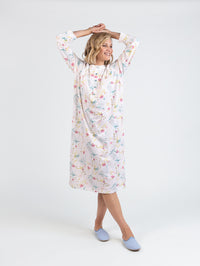 chemise-de-nuit-femme-coton-floral-rose-poudre