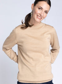 pull femme en laine mérinos 