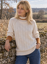 Pull col roulé Anna