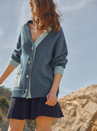 Gilet Albertine épais en laine mérinos
