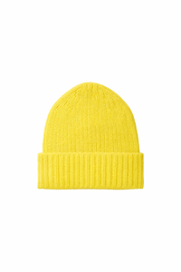 Bonnet ambre jaune citrus vue studio