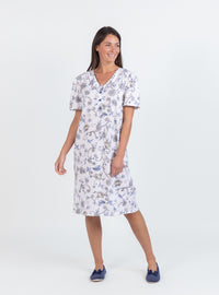 chemise-de-nuit-femme-coton-bleu