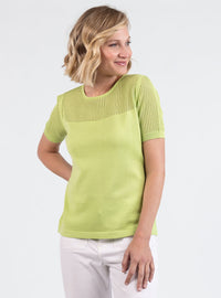pull-femme-ajoure-vert-anis