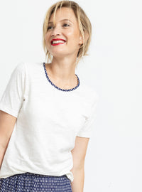 t-shirt femme coton blanc 