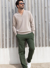 pantalon jogging homme coupe droite