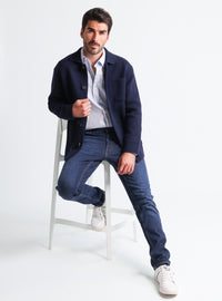 Veste homme moderne avec trois poches plaquées