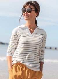 polo femme made in france blanc