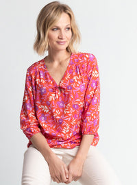 blouse-viscose-floral-rose-violine
