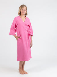 robe-de-chambre-ete-femme-coton-rose