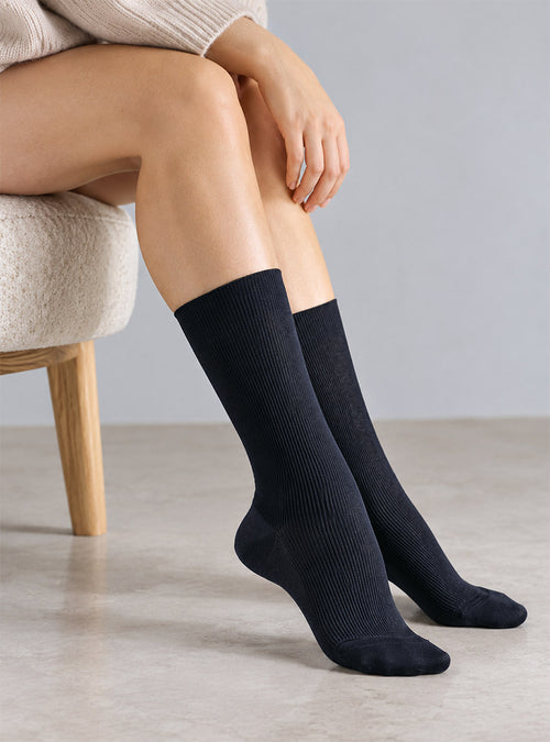 chaussettes coton fil d’écosse élégantes
