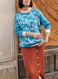 Pull maille jersey Daphné