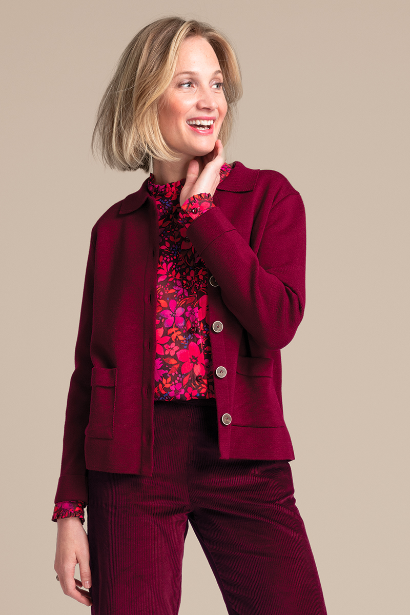 cardigan rouge 751